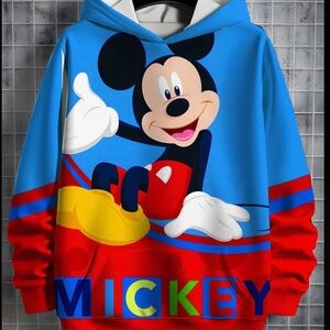 Disney Mickey Mouse Blue and Red Kids Jacket